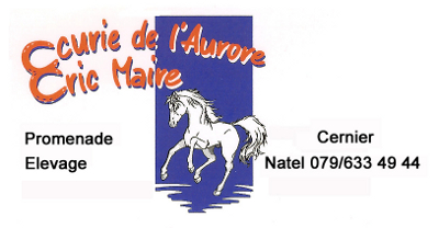 Une ballade à cheval, c'est ici ...!! Se recommande Ecurie de l'Aurore - Eric Maire - Evologia - Cernier